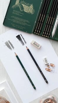 Graphitstiften Faber Castell 82.1910 Künstlerfarbstifte Set 11 Stück - 15