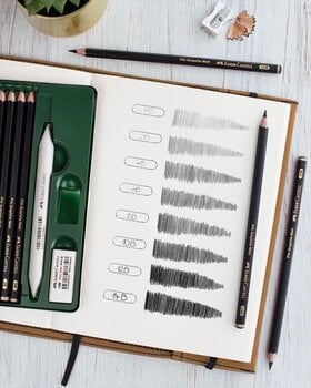 Graphitstiften Faber Castell 82.1910 Künstlerfarbstifte Set 11 Stück - 16