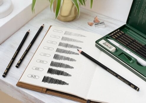 Graphitstiften Faber Castell 82.1910 Künstlerfarbstifte Set 11 Stück - 17