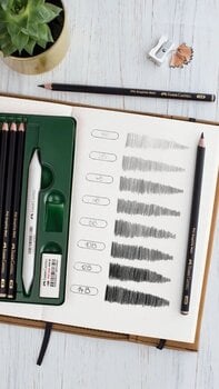 Graphitstiften Faber Castell 82.1910 Künstlerfarbstifte Set 11 Stück - 18