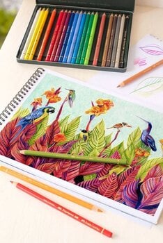 Pastellpliiats Faber Castell Polychromos Värvipliiats 24 tk - 5