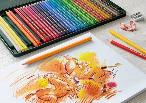 Pastellpliiats Faber Castell Polychromos Värvipliiats 36 tk - 5