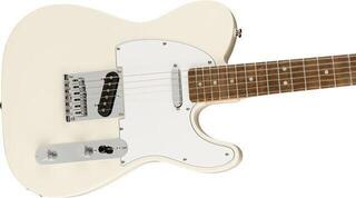 Electric guitar Fender Squier Affinity Series Telecaster LRL WPG Olympic White Electric guitar - 3