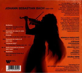 Glazbene CD Nemanja Radulović & Double Sens - J. S. Bach (CD) - 1