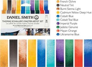 Peintures aquarelles Daniel Smith 13.1917 Ensemble de peintures à l'aquarelle 10 x 5 ml - 2