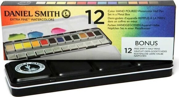 Akvarel maling Daniel Smith 13.1931 Sæt med akvarel maling 12 Stk. - 3