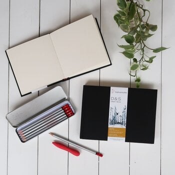 Скицник Hahnemühle D&S Draw & Sketch Скицник 160 25 x 25 cm 140 g Black - 2