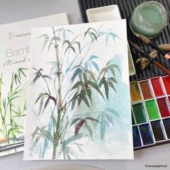 Sketchbook Hahnemühle Bamboo Mixed Media Sketchbook 14 x 14 cm 265 g - 2