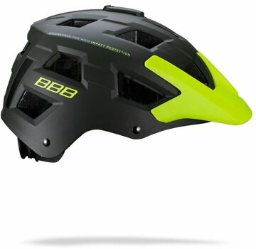 Cyklistická helma BBB Nanga Khaki/Neon Yellow M Cyklistická helma - 3