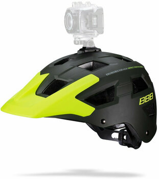 Bike Helmet BBB Nanga Khaki/Neon Yellow 58-61 Bike Helmet - 4