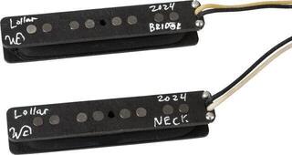 Basgitaar pickup Lollar Pickups J-Bass 4S Set Black Basgitaar pickup - 2