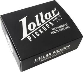 Guitar Pickup Lollar Pickups P-90 Soapbar Set Black Guitar Pickup - 4