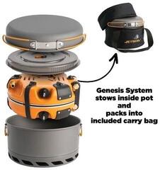 Fornello JetBoil Genesis Basecamp System 5 L Orange Fornello - 6