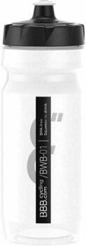Cyklistická fľaša BBB CompTank Transparent 550 ml Cyklistická fľaša - 2