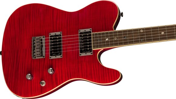 Električna kitara Fender Special Edition Custom Telecaster FMT HH IL Crimson Red Transparent Električna kitara - 4