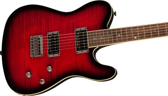 E-Gitarre Fender Special Edition Custom Telecaster FMT HH IL Black Cherry Burst E-Gitarre - 4