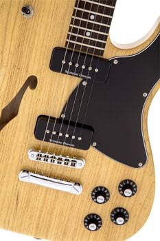 Guitare électrique Fender Jim Adkins JA-90 Telecaster Thinline IL Natural Guitare électrique - 4