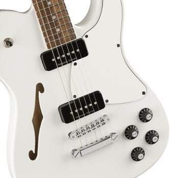 Guitare électrique Fender Jim Adkins JA-90 Telecaster Thinline IL White Guitare électrique - 3