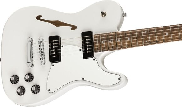 Guitare électrique Fender Jim Adkins JA-90 Telecaster Thinline IL White Guitare électrique - 4