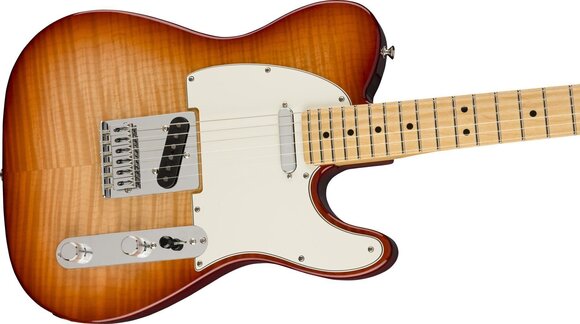 E-Gitarre Fender Limited Edition Player Telecaster Plus Top MN Sienna Sunburst E-Gitarre - 4
