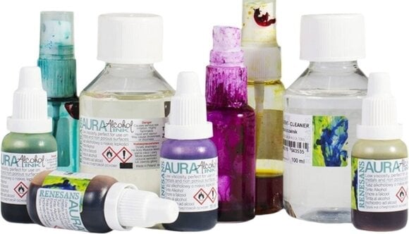 Мастило Renesans Aura Рисуване с мастило 132 Carmine 15 ml 1 бр. - 2
