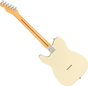 Elektrisk guitar Fender American Professional II Telecaster RW Olympic White Elektrisk guitar - 2