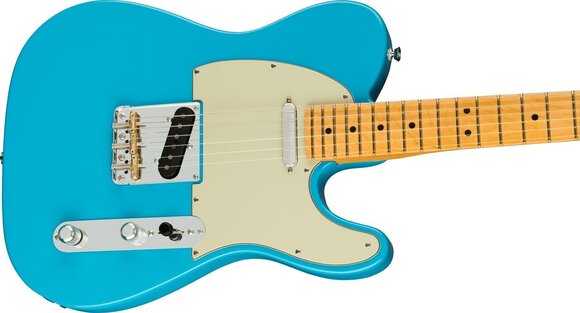 E-Gitarre Fender American Professional II Telecaster MN Miami Blue E-Gitarre - 4