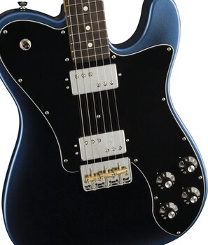 E-Gitarre Fender American Professional II Telecaster Deluxe RW Dark Night E-Gitarre - 3