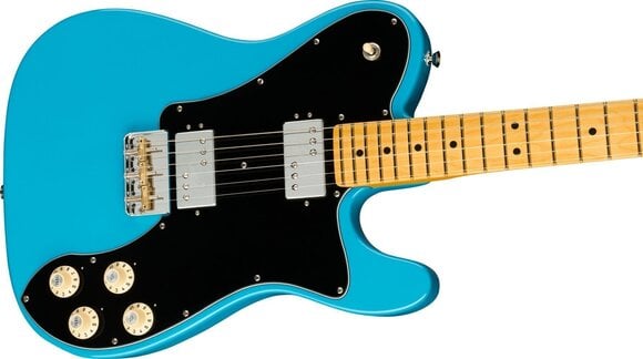 Chitară electrică Fender American Professional II Telecaster Deluxe MN Albastru Miami Chitară electrică - 4