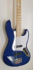 4-string Bassguitar SX SJB75 Trans Blue 4-string Bassguitar (Damaged) - 1