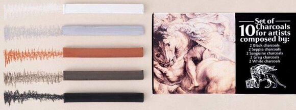 Trockenes Pastell Renesans 03.1118 Trockenpastellset 10 Stück - 2