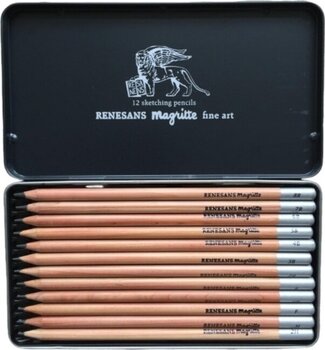 Creion grafit Renesans 04.8901 Set creioane pentru artiști Grafit 12 buc. - 2