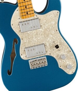 Gitara elektryczna Fender American Vintage II 1972 Telecaster Thinline MN Lake Placid Blue Gitara elektryczna - 3