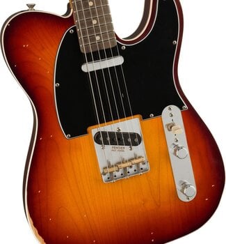 Electric guitar Fender Jason Isbell Custom Telecaster RW 3-Color Chocolate Burst Electric guitar - 3