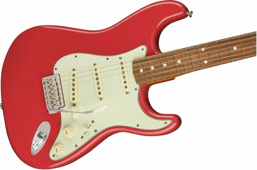 Chitară electrică Fender 60s Classic Series Stratocaster Lacquer PF Fiesta Red - 3