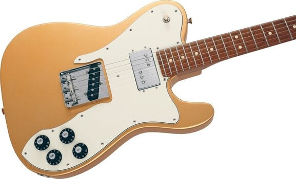 Električna kitara Fender MIJ Hybrid Telecaster Custom MN Gold Električna kitara - 4