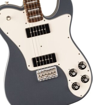 Električna kitara Fender Chris Shiflett Cleaver Telecaster Deluxe RW Charcoal Frost Metallic Električna kitara - 3