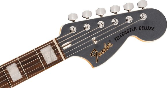 Električna kitara Fender Chris Shiflett Cleaver Telecaster Deluxe RW Charcoal Frost Metallic Električna kitara - 5