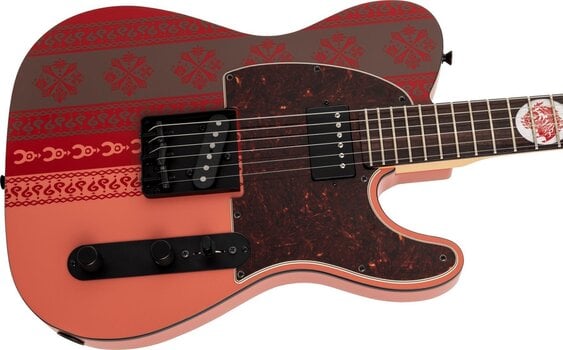 Electric guitar Fender Monster Hunter Rathalos Telecaster RW Rathalos Red Electric guitar - 4