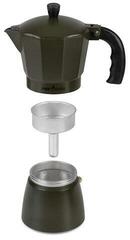 Kemping Evőeszköz készlet Fox Cookware Espresso Maker 9 cups Khaki Matt 450 ml Kemping Evőeszköz készlet - 1