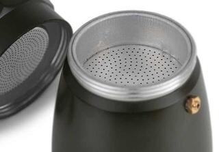 Kemping Evőeszköz készlet Fox Cookware Espresso Maker 9 cups Khaki Matt 450 ml Kemping Evőeszköz készlet - 6