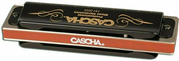 Diatonická ústna harmonika Cascha HH 1610 EN Professional Blues Set - 5