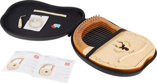 Traditional string instrument Cega Lyre Harp 19 Strings Traditional string instrument - 4