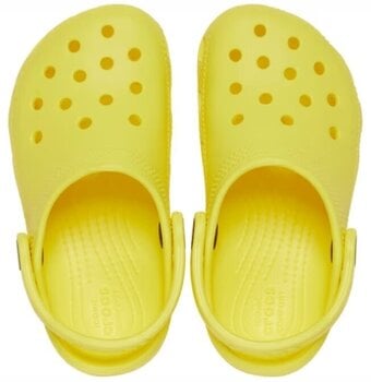 Lasten purjehduskengät Crocs Toddler Classic Clog Sandaalit Cyber Yellow 19-20 - 4