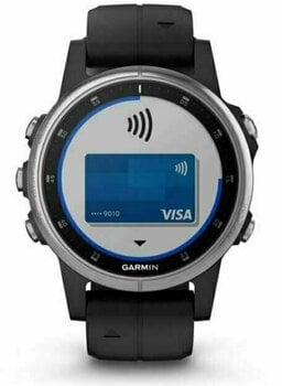 Smart hodinky Garmin fénix 5S Plus Silver/Black - 3