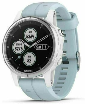 Reloj inteligente / Smartwatch Garmin fenix 5S Plus White/Seafoam - 2