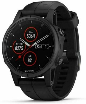 Smartwatch Garmin fénix 5S Plus Sapphire/Black/Black - 4