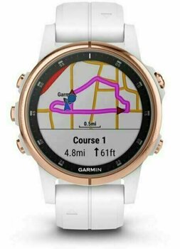 Reloj inteligente / Smartwatch Garmin fenix 5S Plus Sapphire/Rose Gold/White - 7