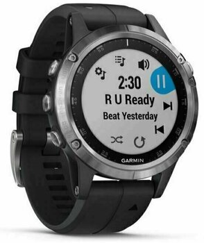 Smartwatch Garmin fenix 5 Plus Zwart-Silver Smartwatch - 3