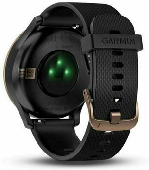 Смарт часовници Garmin vívomove HR Sport Black/Rose Gold S/M - 2
